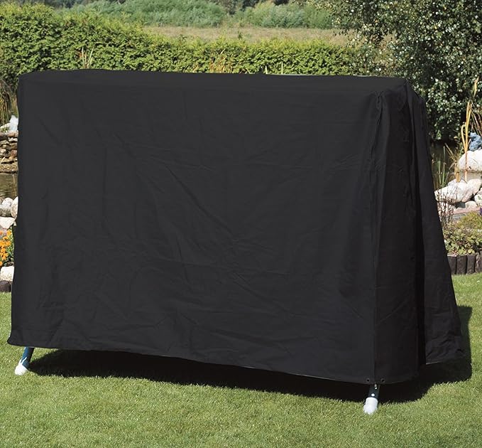 Profiline Schutzhülle mit 2 Reißverschlüssen, aus starkem 420 D Polyester in anthrazit für Eine Gartenschaukel, in praktische