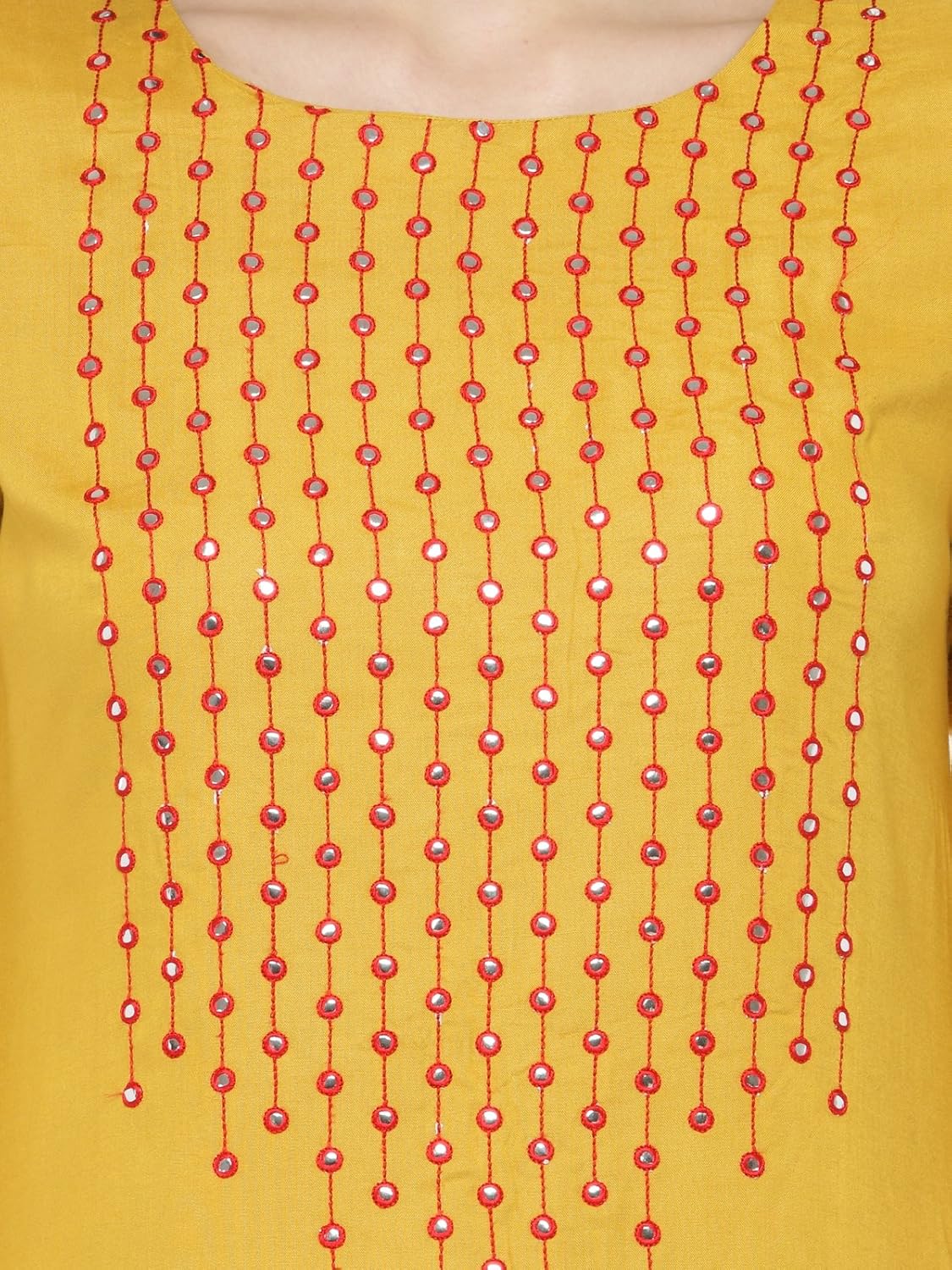 varanga yellow embellished kurta with orange printed skirt kff-var118133_pz21031