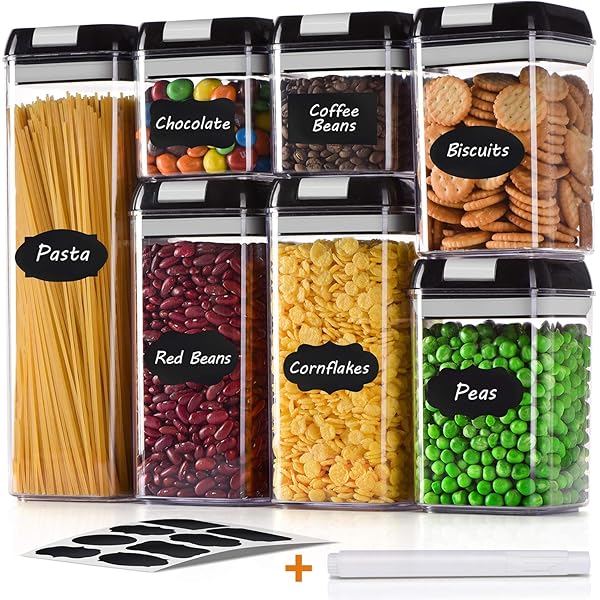 Me Fan Airtight Food Storage Containers 4 Piece Set Durable Seal