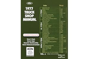 1977 Ford Truck Shop Manual