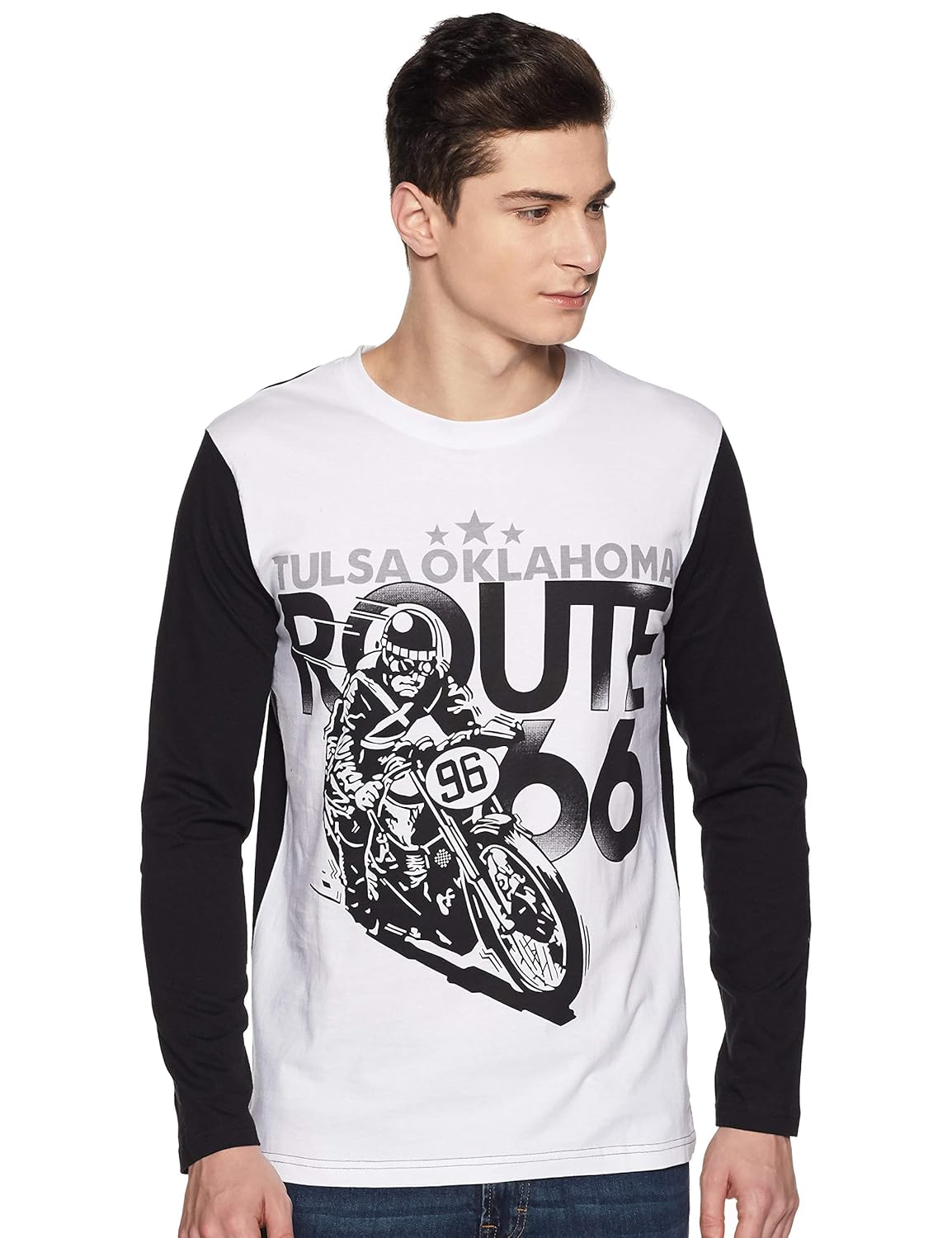 Cloth Theory Men's Solid Regular Fit T-Shirt