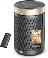 Dreo 1500W Electric Heater with Remote, 3 Modes & Timer, Gold Atom 316