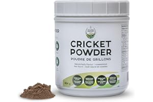 Prairie Cricket Farms Protein-Packed Premium Cricket Powder | Naturally Nutty Flavour | Insect Protein | Naturally Nutty Flav