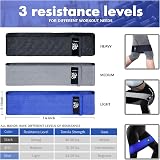 CFX Resistance Bands Set 3 Non-Slip Fabric Booty Bands for Glutes view 3