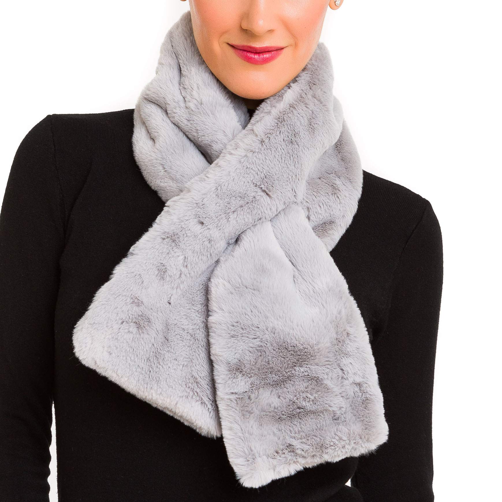 Fur Collar Scarf for Women Faux Fur Scarves Neck Shrug for Winter Coat Dress Fur Collar Scarf for Women Faux Fur Scarves Neck Shrug for Winter Coat Dress
