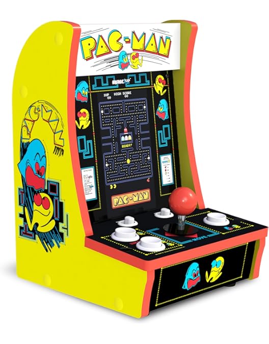 アーケード1UP Arcade1Up パックマン Party-Cade 8in1 Arcade 1UP Arcade1UP Super Pacman Partycade - Brown Box - Macy's