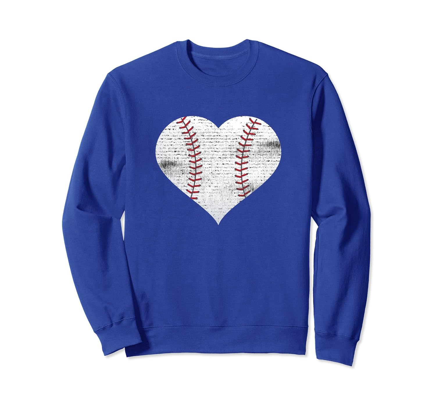 Heart Baseball Sweater - Baseball Stitch Sweater-anz