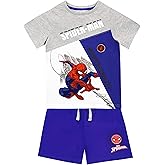 Marvel Boys Spiderman T-Shirt And Shorts Set