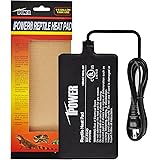iPower Reptile Heat Pad 4X7 Inch 4W Under Tank Terrarium Warmer Heating Mat for for Turtle, Lizard, Frog, Snake, Reptile, and