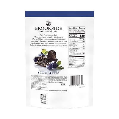 Buy Brookside Dark Chocolate With Acai And Blueberry Flavors Candy Resealable 21 Oz Bag Online In Indonesia B00f9wnsmq