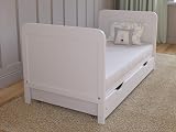 Love For Sleep Levi Baby Cot Bed 120x60cm White with Drawer & Mattress view 8