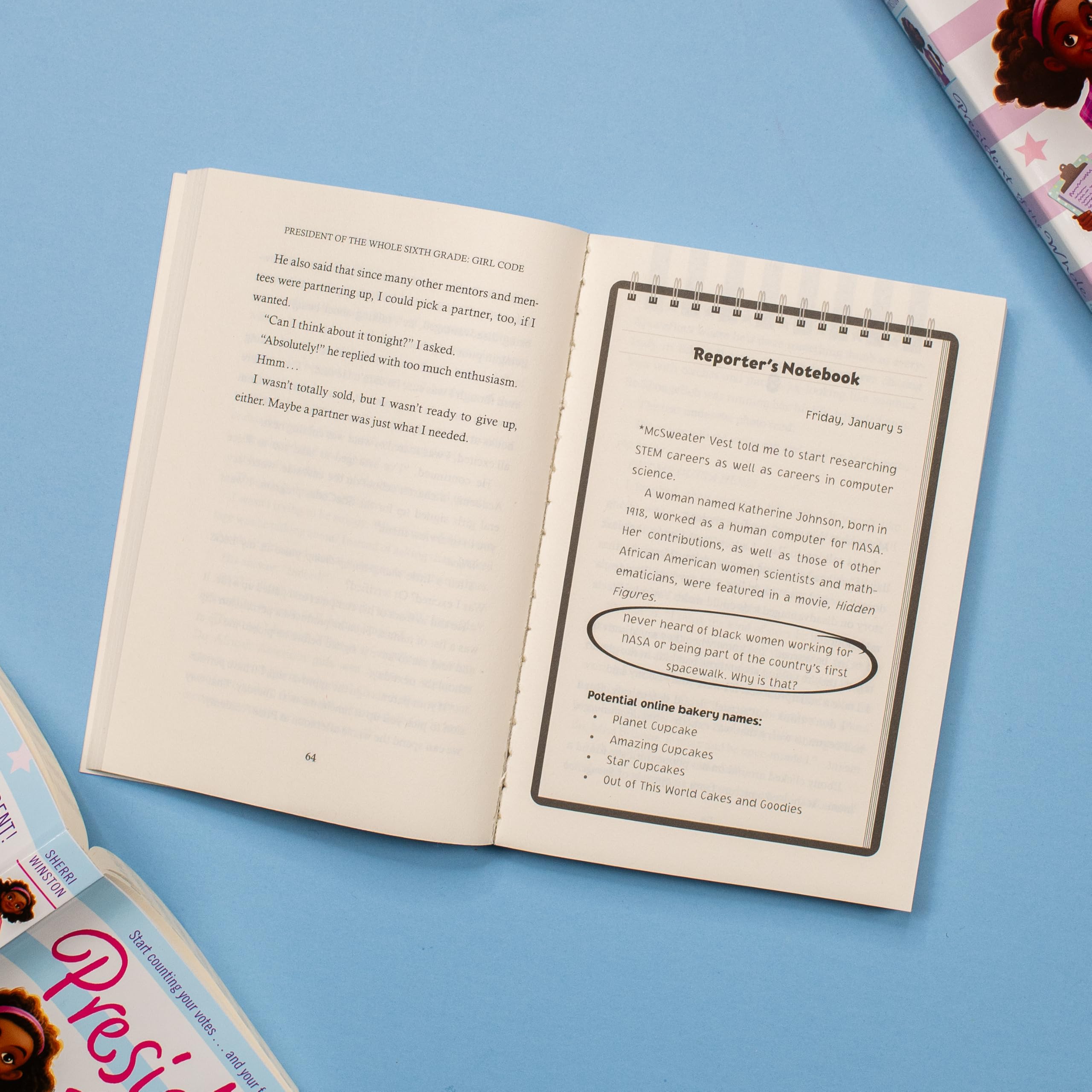 President of the Whole Sixth Grade: Girl Code (President Series, 3) President of the Whole Sixth Grade: Girl Code (President Series, 3) Paperback Kindle Hardcover