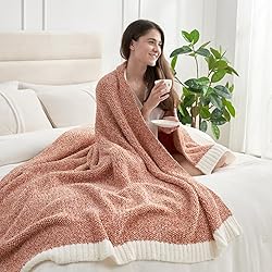 Snuggle Sac Orange Fall Blanket Twin