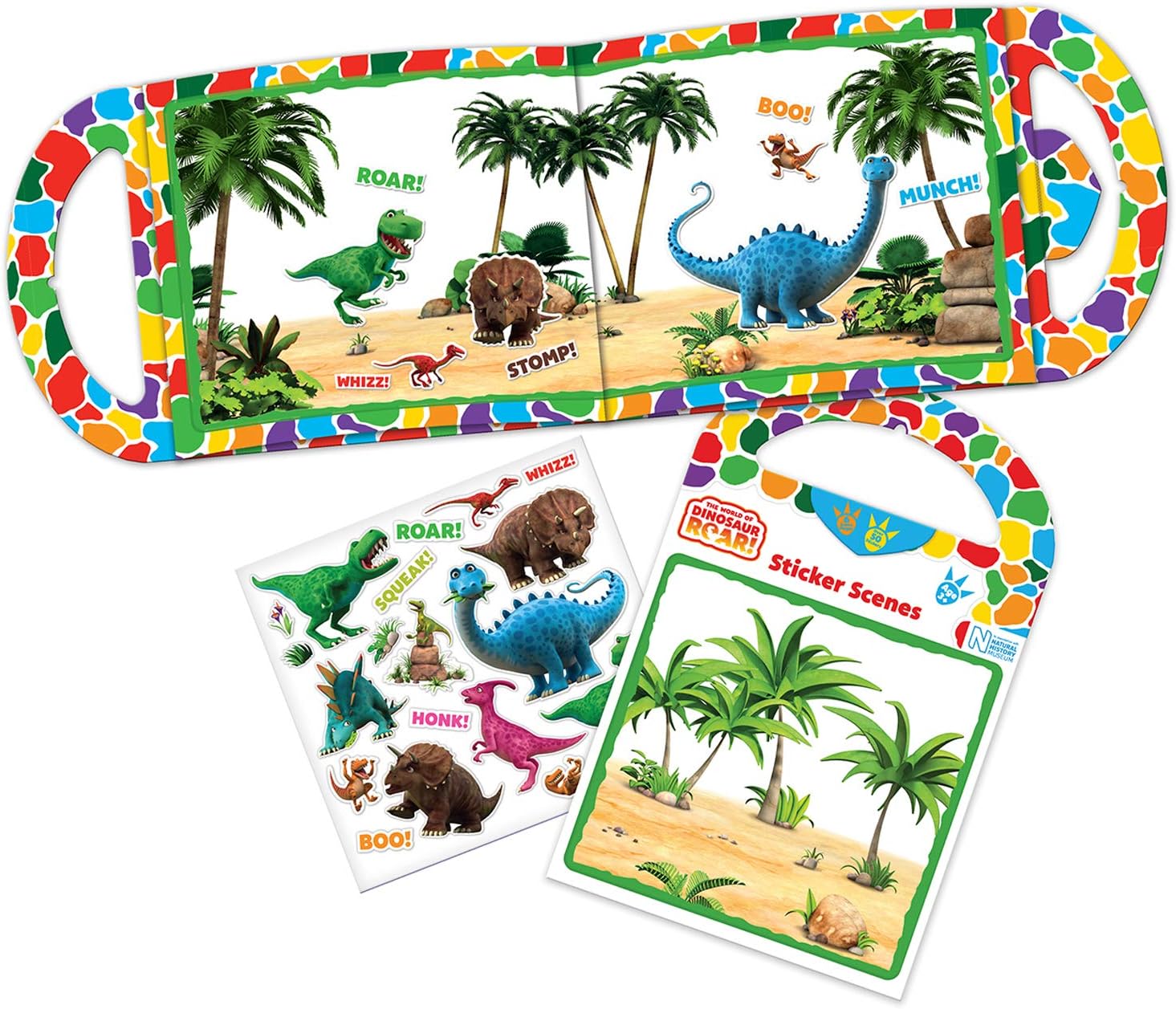 Paper Projects The World of Dinosaur Roar! Super Sticker Pack, White / Red, 23.5cm x 15cm - Image 3