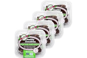 ALYSSA'S SINCE 2010 Alyssa’s Chocobites ⎸ Gluten Free Cookies, Healthy Snacks from the Bakery ⎸ Sugar Free Soft Cookies, Low Carb, Keto Protein Snacks ⎸ Gluten Free Snacks for Kids ⎸ 8 Cookies per box, 4 Pack