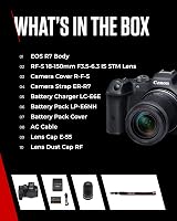 Canon EOS R7 with RF-S 18-150mm Lens 32.5 MP APS-C Dual Pixel AF II view 7