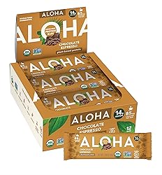 ALOHA Organic Plant Based Protein Bars - Chocolate