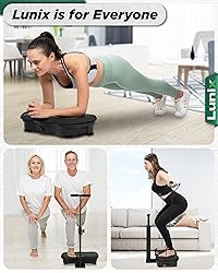 Lunix LX18 Whole Body Vibration Plate with Handles