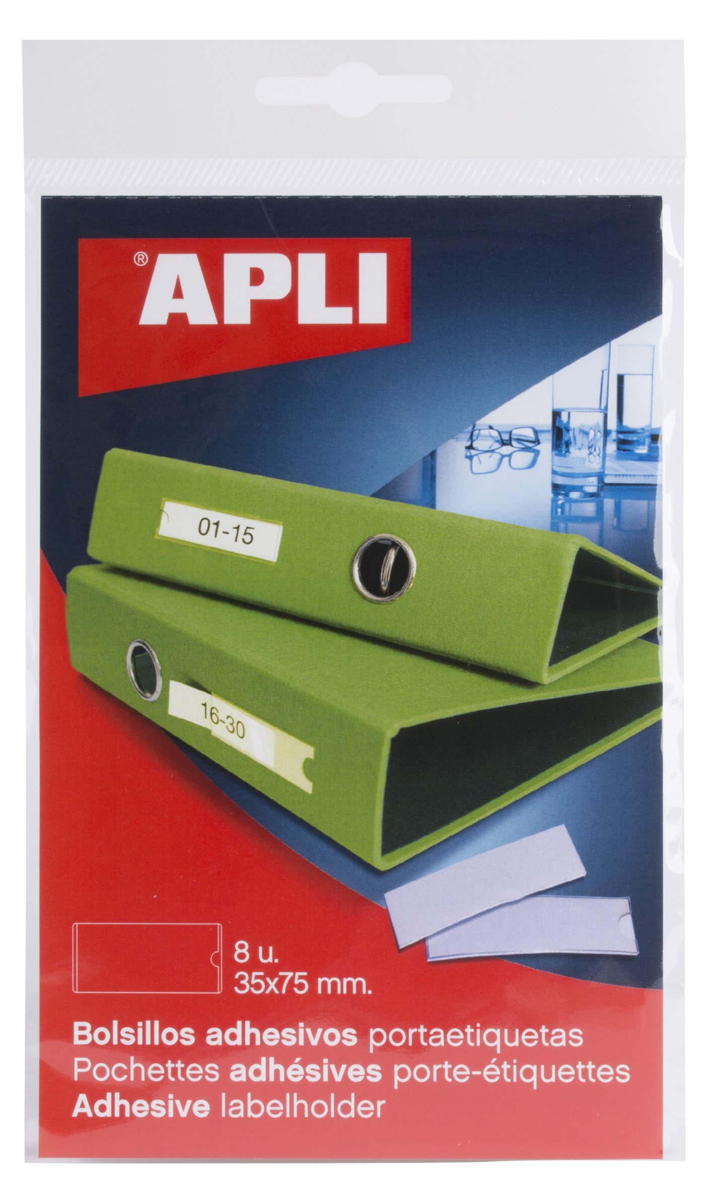 APLI Pocket, Label 35 x 75 mm