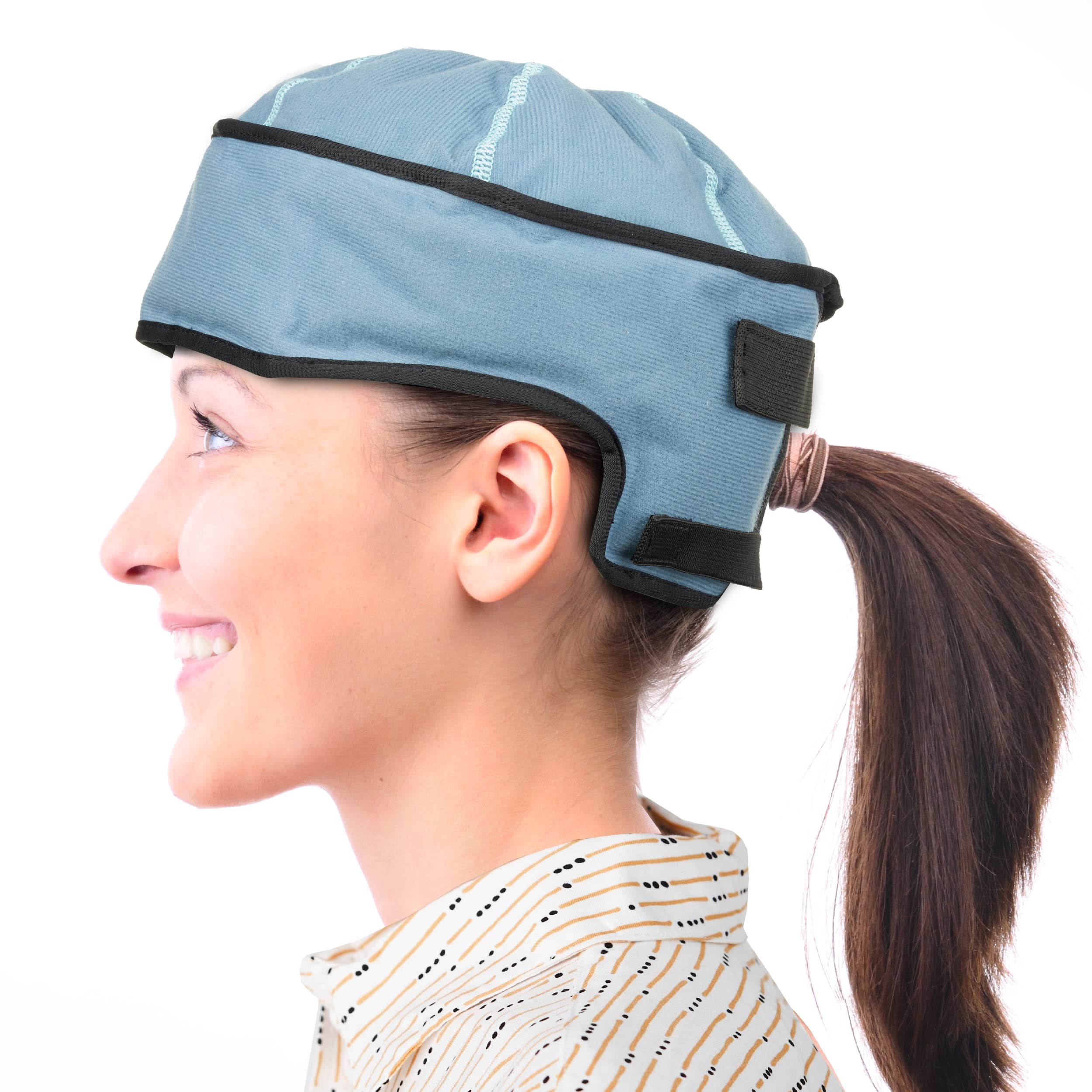 Photo 1 of Cold Cap for Chemotherapy Patients by NatraCure - Essential for Any Chemo Care Package for Women or Men, Comfort Items Chemo Patients, Chemotherapy Must Haves for Women - 762-NC001- One Size