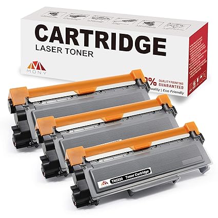 Mony Kompatibel TN2320 TN-2320 Toner (3 Schwarz) für MFC-L2700dw MFC-L2720dw DCP-L2520dw HL-L2340dw HL-L2360dn HL-L2300d DCP-