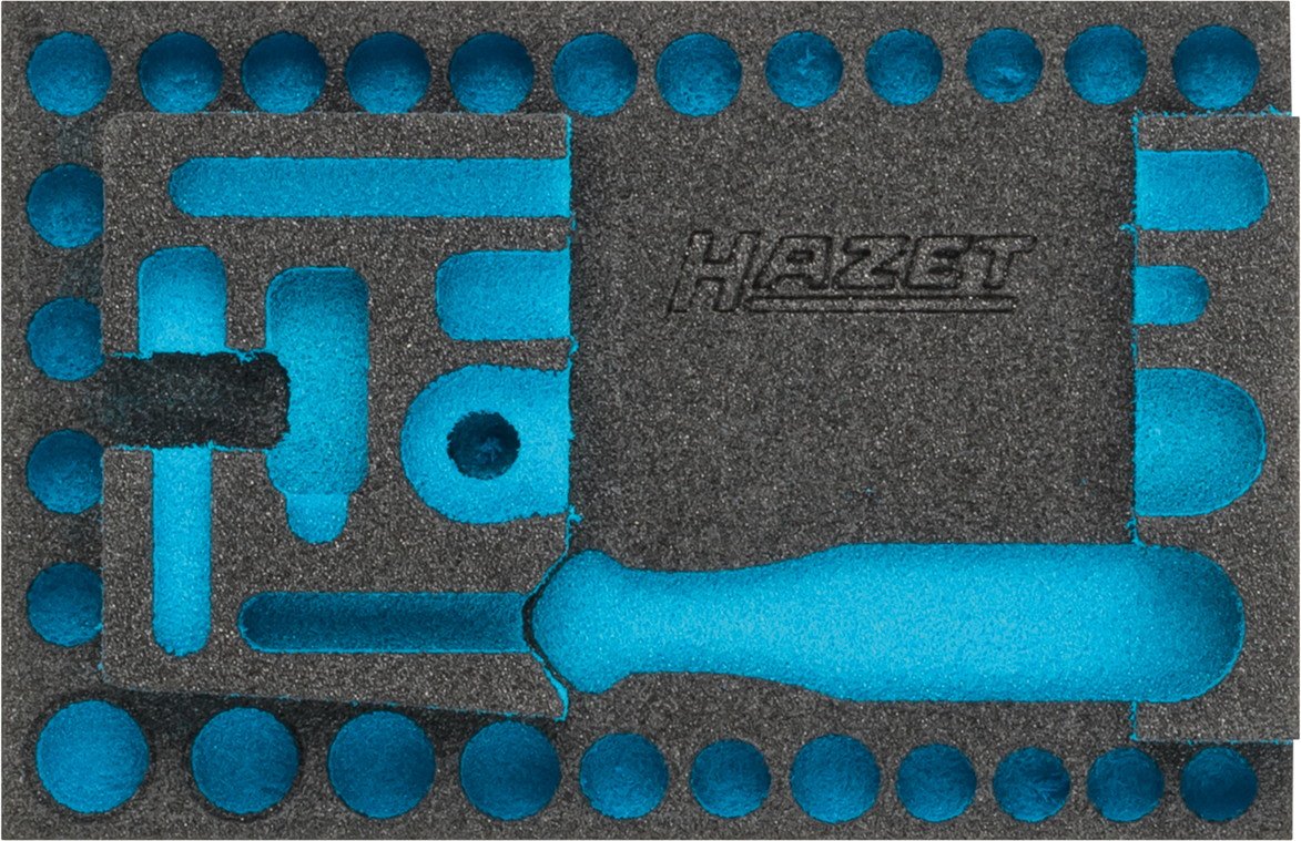 HAZET 163-339L 2-Component Soft Foam Insert - Multi-Colour