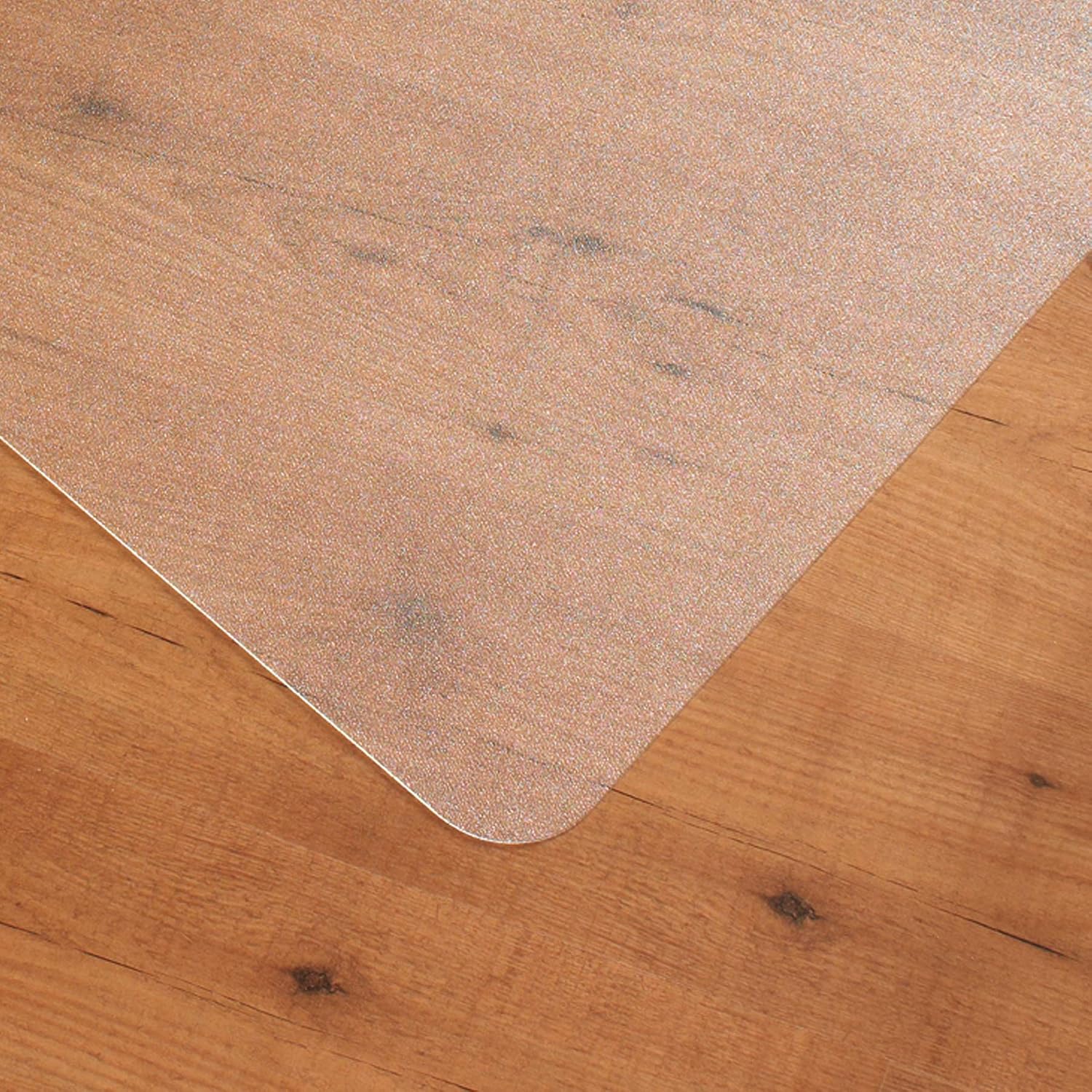 Floortex Chair Mat for Hard Floors Polycarbonate Clear, Transparent, 75cm x 119cm - Image 3