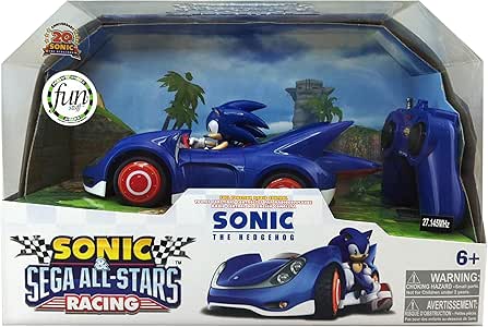 carro de sonic a control remoto
