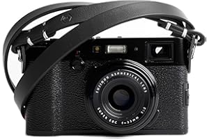 Evergreen Genuine Leather Minimalist Neck Shoulder Slim Camera Strap