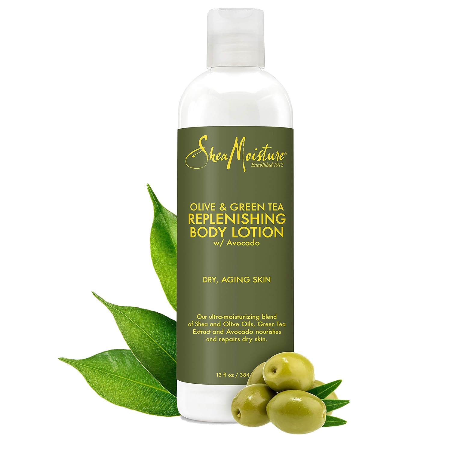 shea moisture olive and green tea lotion