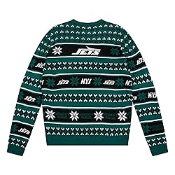 FOCO Standard NFL Big Logo Ugly Sweater, Team Color
