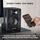 M-Audio BX4 Pair 4.5-Inch Studio Monitors 120W for PC Production & Recording view 5