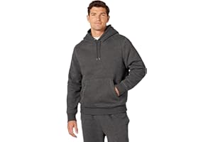 �鶹�� Essentials Mens Sherpa-Lined Pullover Hoodie Sweatshirt