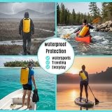 Ultra Dry Adventurer Premium 5 L Waterproof Dry Bag with Phone Case Blue view 3