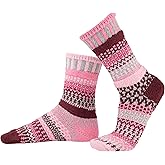 Solmate Socks - Holiday Crew Socks for Women or Men