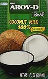100% Coconut Milk - 8.5 Oz (6-pack) by Aroy-D