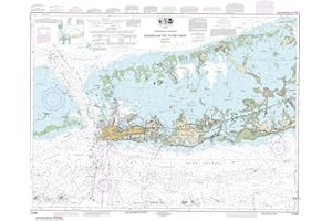 Paradise Cay Publications, Inc. NOAA Chart 11446: Intracoastal Waterway Sugarloaf Key to Key West, 30.9 X 38.1, Traditional Paper