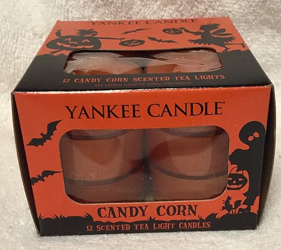 Yankee Candle Candy Corn 12 Tea Lights Home & Kitchen