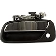 Dorman 80871 Front Driver Side Exterior Door Handle Compatible with Select Toyota Models, Black and Chrome