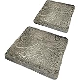 BestNest Set of 2 Athens Dragonfly Stepping Stones, Pre Aged