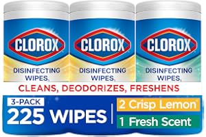 Clorox Disinfecting Wipes Back to School Variety Pack, 75 Count Each, Pack of 3 (Package May Vary)