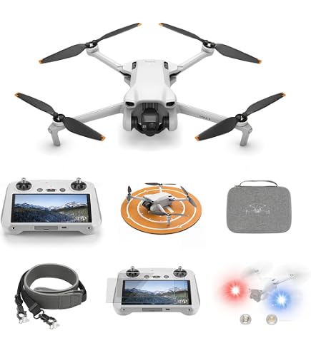 Amazon.com: DJI Mini 3 Pro Fly More Vlogger Combo (DJI RC) Drone