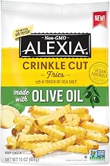 Alexia Foods Crinkle Cut Fries with Olive Oil, 15 OZ