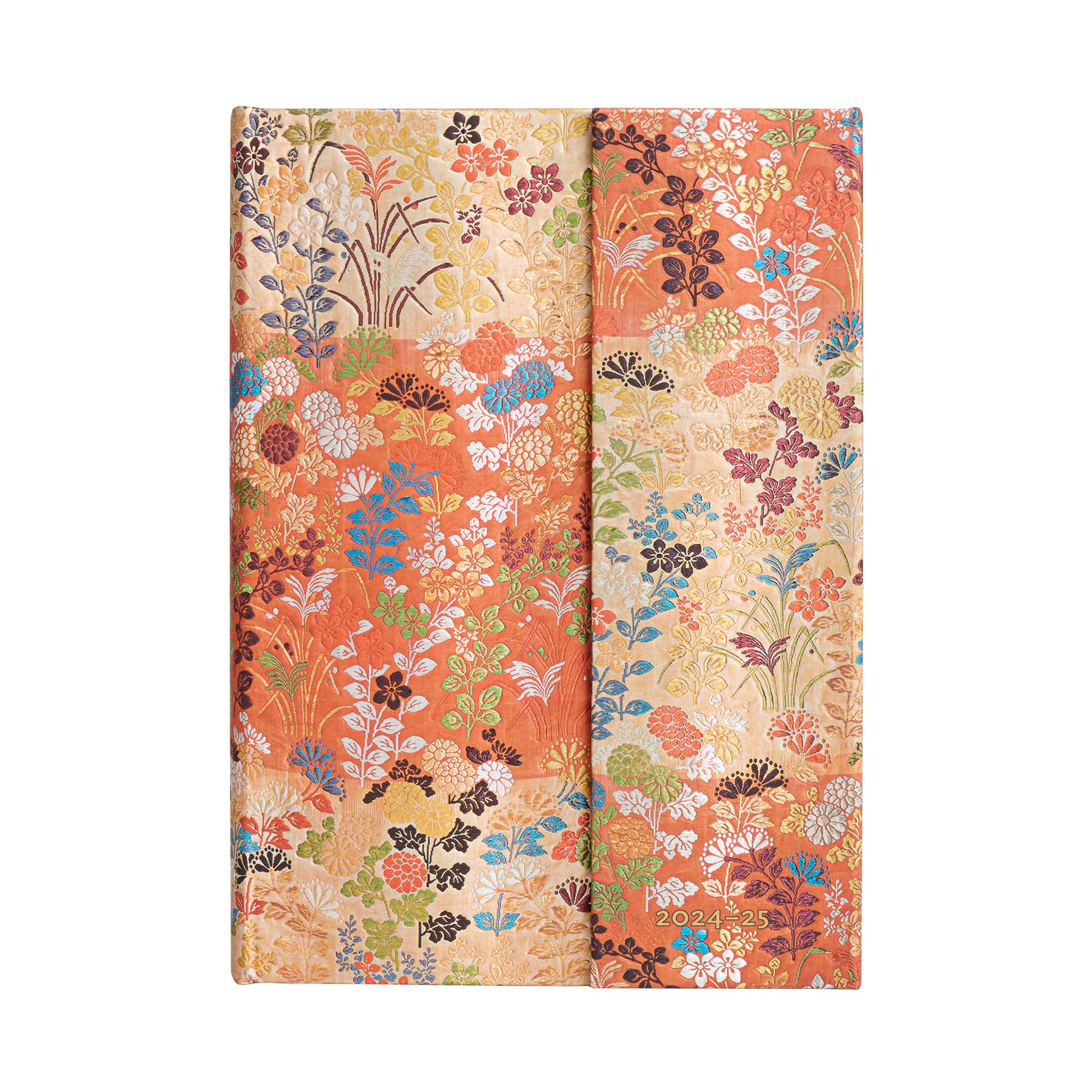 Paperblanks Kara-ori Midi 18 Month Calendar 2025 Horizontal Folding Envelope