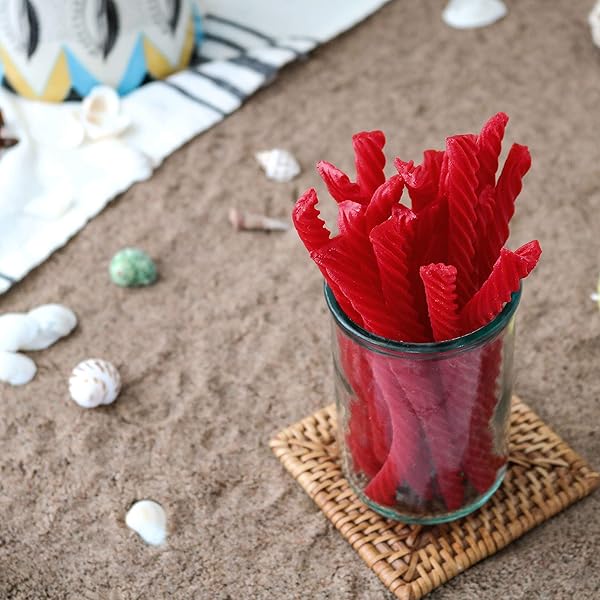 RED VINES LICORICE, ORIGINAL RED FLAVOR, 5OZ TRAY, SOFT & CHEWY CANDY TWISTS