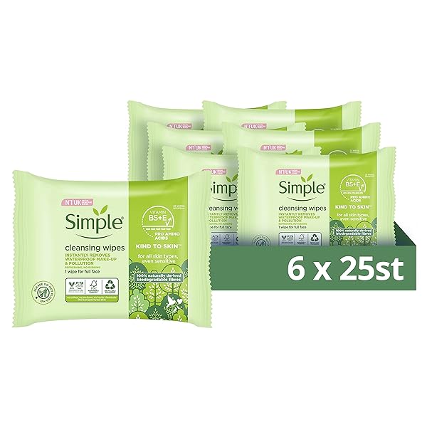 KIND TO SKIN CLEANSING FACE WIPES UK’S #1...