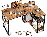 Casaottima L Shaped Computer Desk, 40 Inch Small