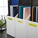 DYMO D1 Labels Black on Yellow 12 mm x 7 m Self-Adhesive Tape view 6