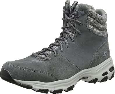 Skechers D'Lites-Botín corto de encaje para mujer con cuello hinchado,  botas de moda : Skechers: Ropa, Zapatos y Joyería - Amazon.com