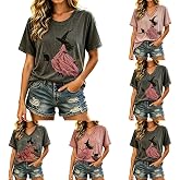 Halloween Witch Shirt for Womens Witch with Pink Dress & Black Cat Print | Halloween Witch Shirt For Womens Witch With Pink Dress & Black Cat Print Short-Sleeved T-Shirt Driving A Stick Top Halloween